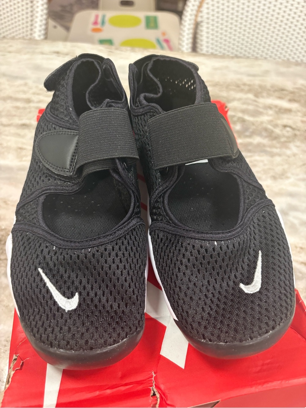 Nike Kids Rift Black/White 6Y 322359 014